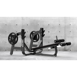 DECLINED BENCH PRESS  con plate racks F - 1077/50