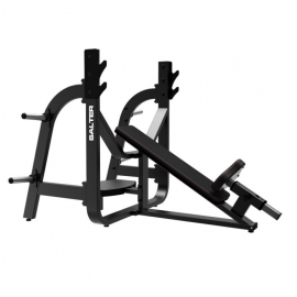 INCLINED BENCH PRESS  + plates rack