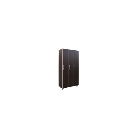 Armadio spogliatoio a 3 ante cm 200x101,4x45