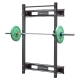 FOLDABLE POWER RACK WALL MOUNTED