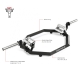 BILANCIERE OLIMPICO ESAGONALE – SHRUG BAR PRO – 300 KG